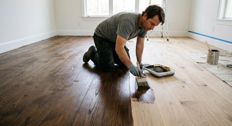Walnut Floor Refinishing in Olathe, KS