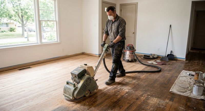 Birch Floor Refinishing in Olathe, KS