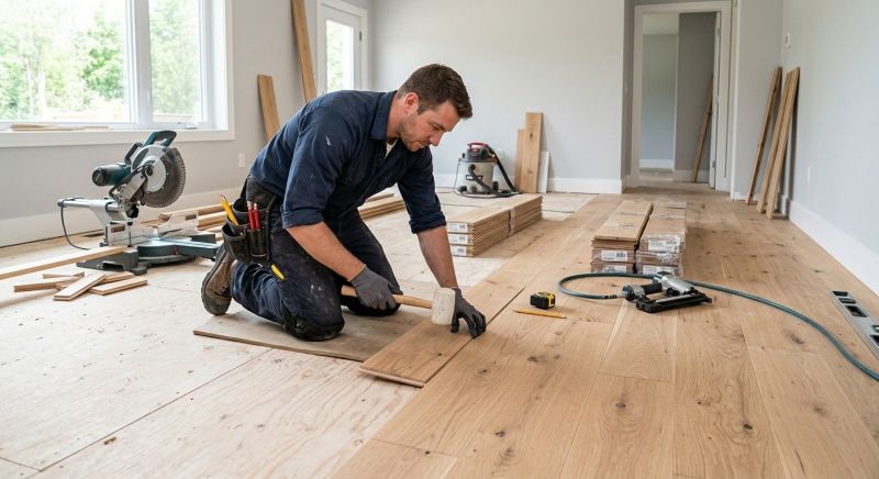 Wood Flooring Installation in Manassas, VA